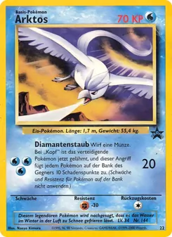 Arktos, Karte 22 aus Wizards Black Star Promos