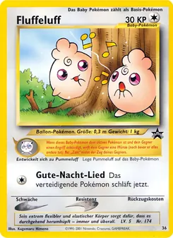 Fluffeluff, Karte 36 aus Wizards Black Star Promos