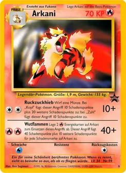 Arkani, Karte 6 aus Wizards Black Star Promos
