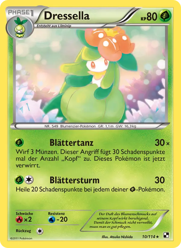 Dressella Pokemon card