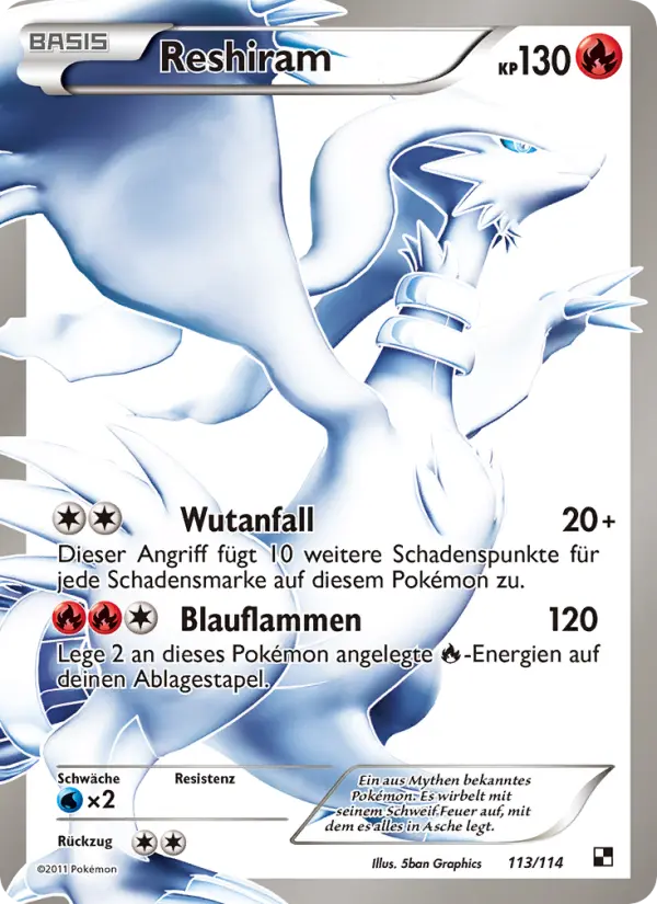 Reshiram card image
