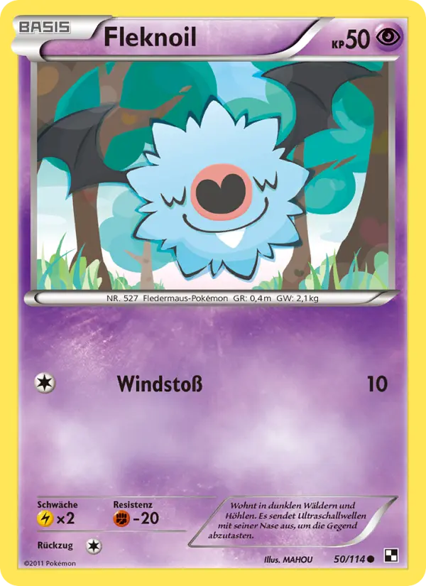 Fleknoil Pokemon card