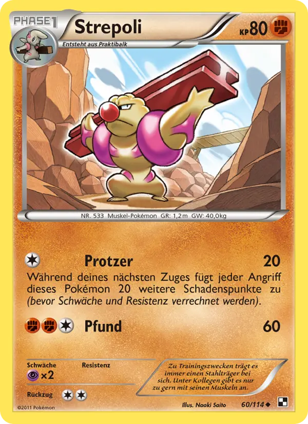 Strepoli Pokemon card