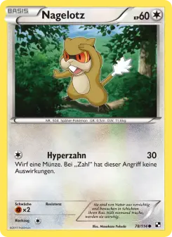 Nagelotz – Schwarz & Weiß Nr. 78