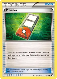 Pokédex – Schwarz & Weiß Nr. 98