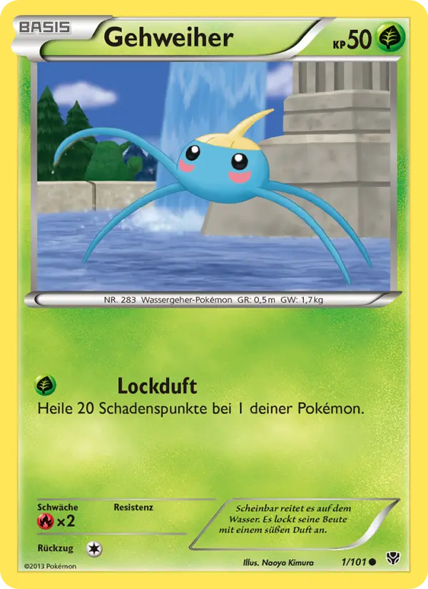 Gehweiher Pokemon card