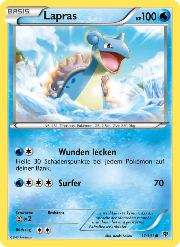 Lapras card image
