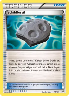 Schildfossil – Plasma-Blaster Nr. 79