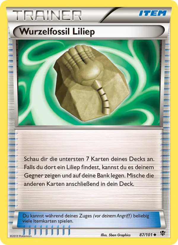 Wurzelfossil Liliep card image