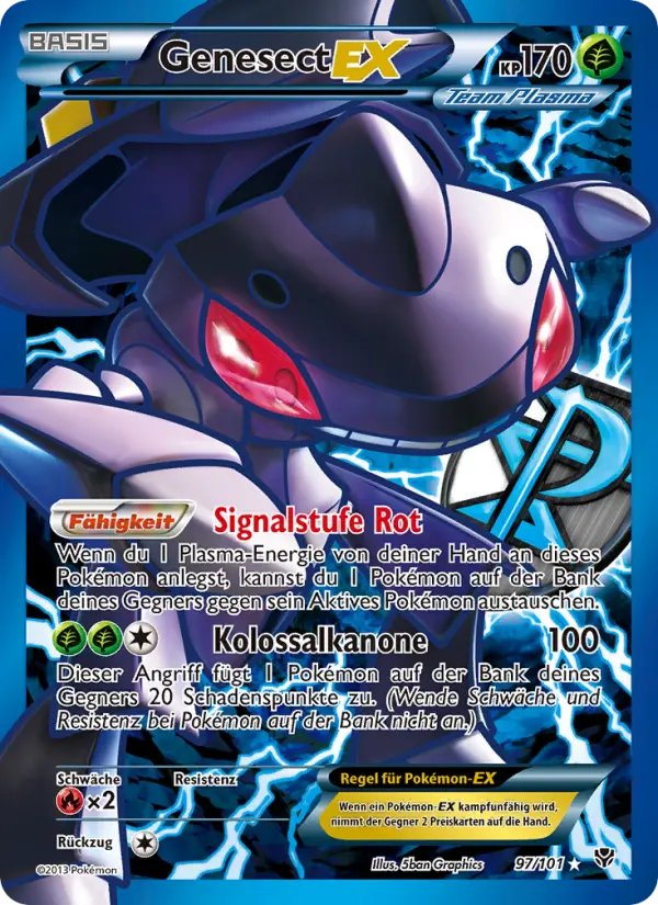 Genesect-EX card image