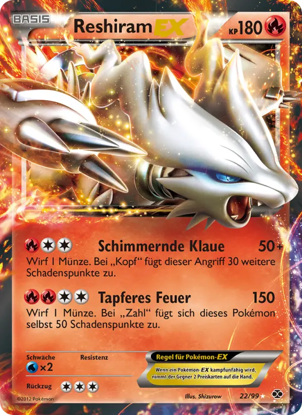 Reshiram-EX card image
