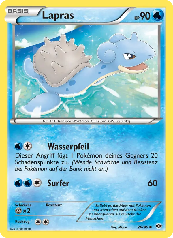 Lapras card image
