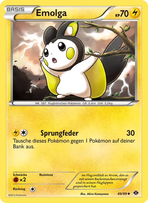 Emolga card image