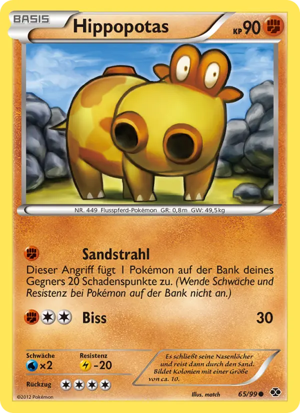 Hippopotas card image