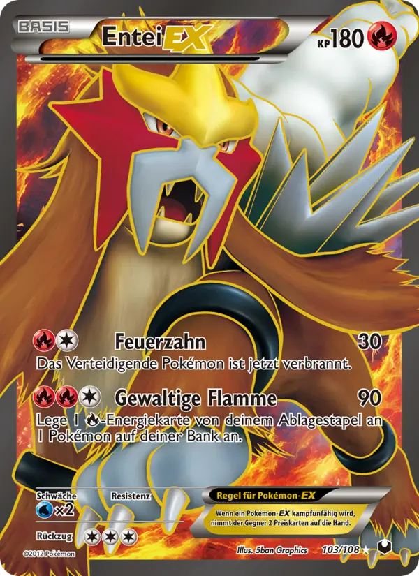 Entei-EX card image