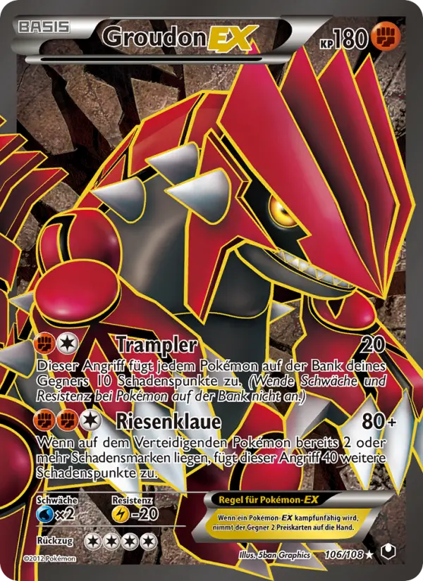 Groudon-EX card image