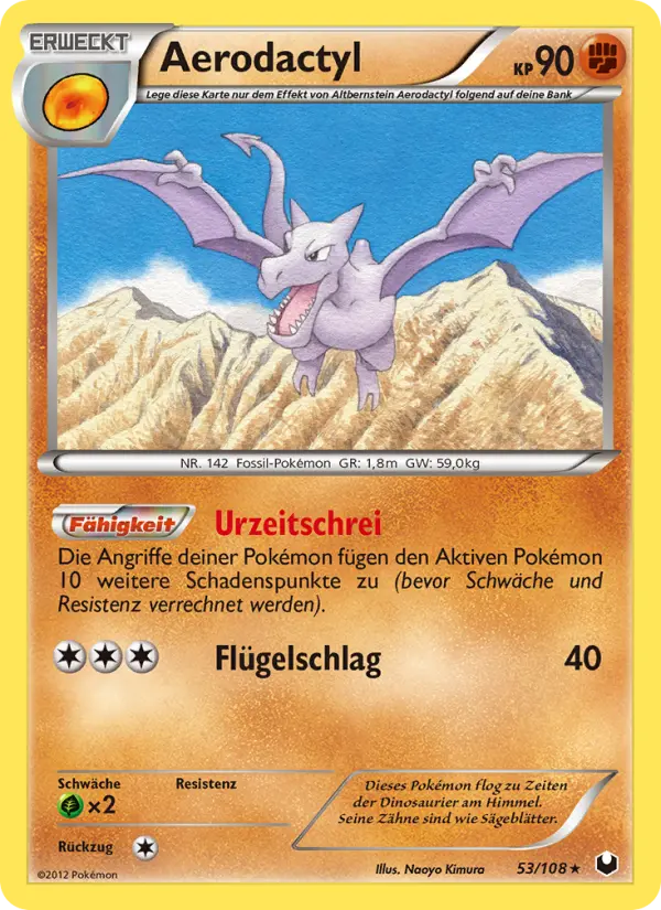 Aerodactyl card image