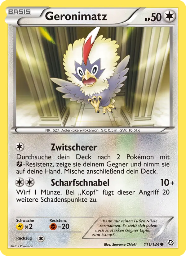 Geronimatz Pokemon card