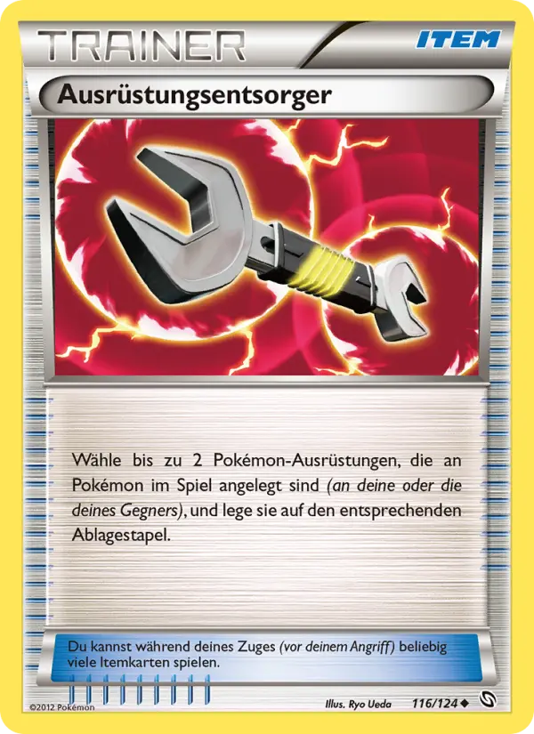 Ausrüstungsentsorger Pokemon card