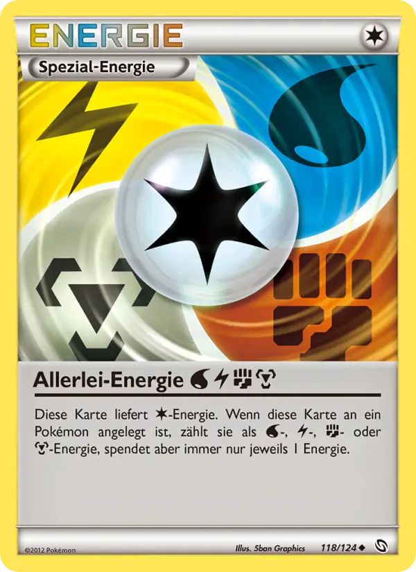 Allerlei-Energie WaterLightningFightingMetal card image