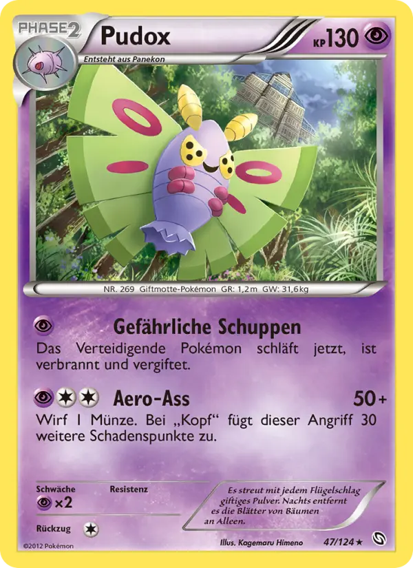 Pudox Pokemon card
