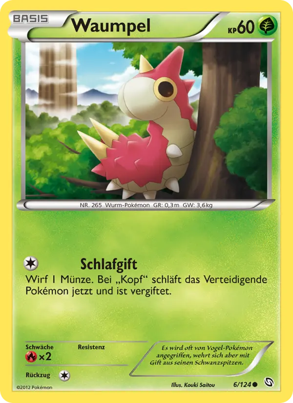 Waumpel Pokemon card