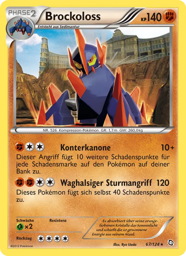 Brockoloss Pokemon card