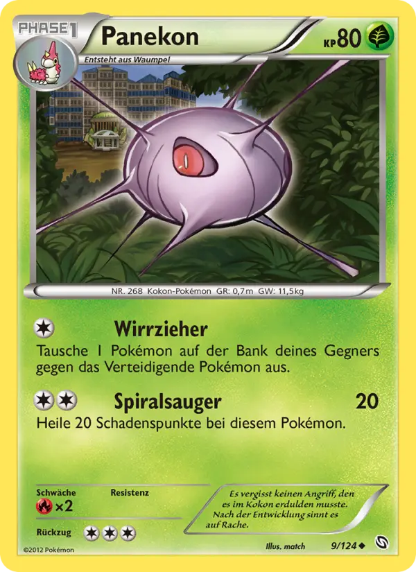 Panekon Pokemon card