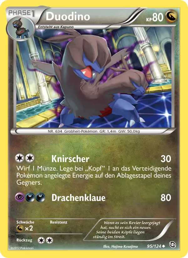 Duodino Pokemon card