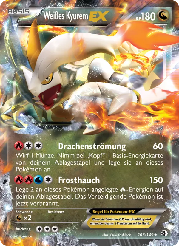 Weißes Kyurem-EX card image