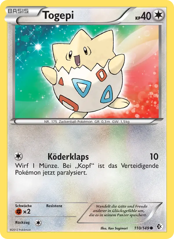 Togepi card image