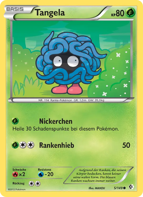 Tangela card image