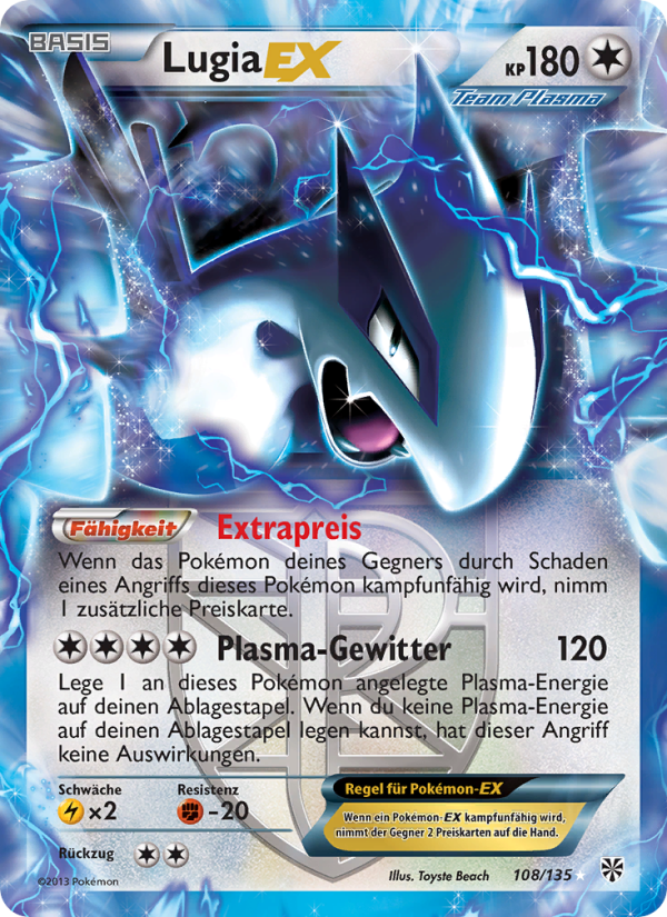 Lugia-EX from Plasma-Sturm