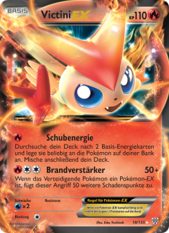 Victini-EX from Plasma-Sturm