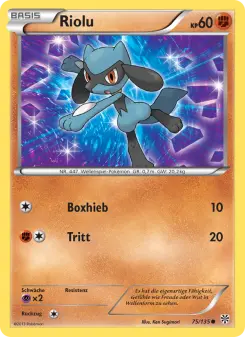 Riolu – Plasma-Sturm Nr. 75