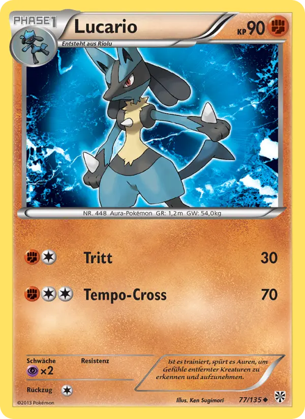 Lucario card image