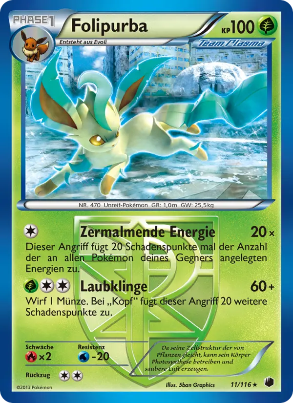 Folipurba Pokemon card