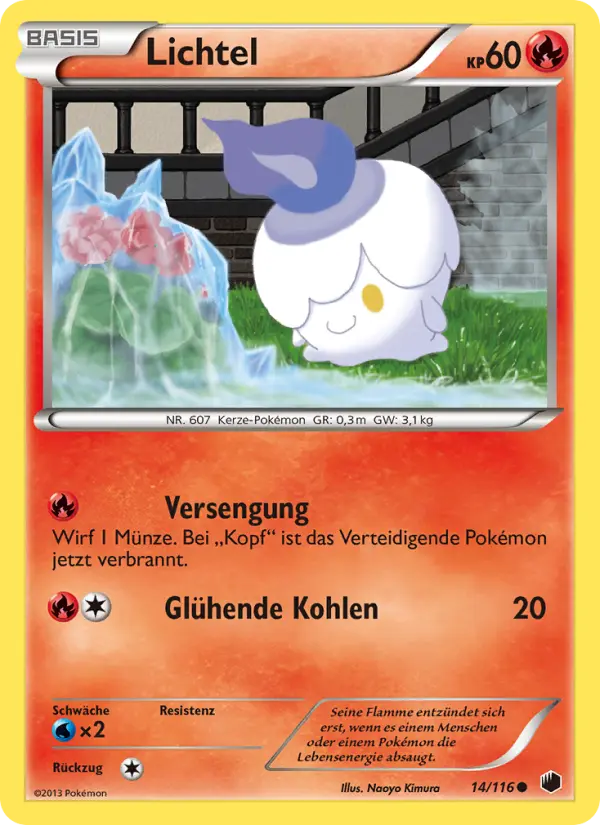 Lichtel Pokemon card