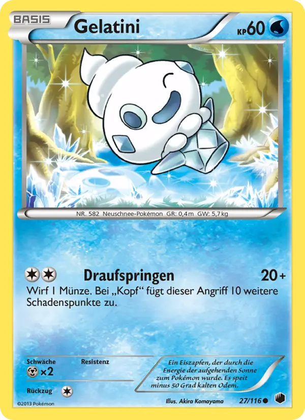 Gelatini Pokemon card