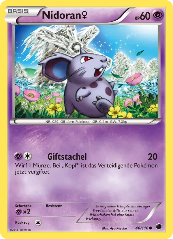 Nidoran♀ card image