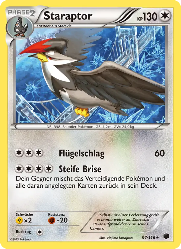 Staraptor Pokemon card