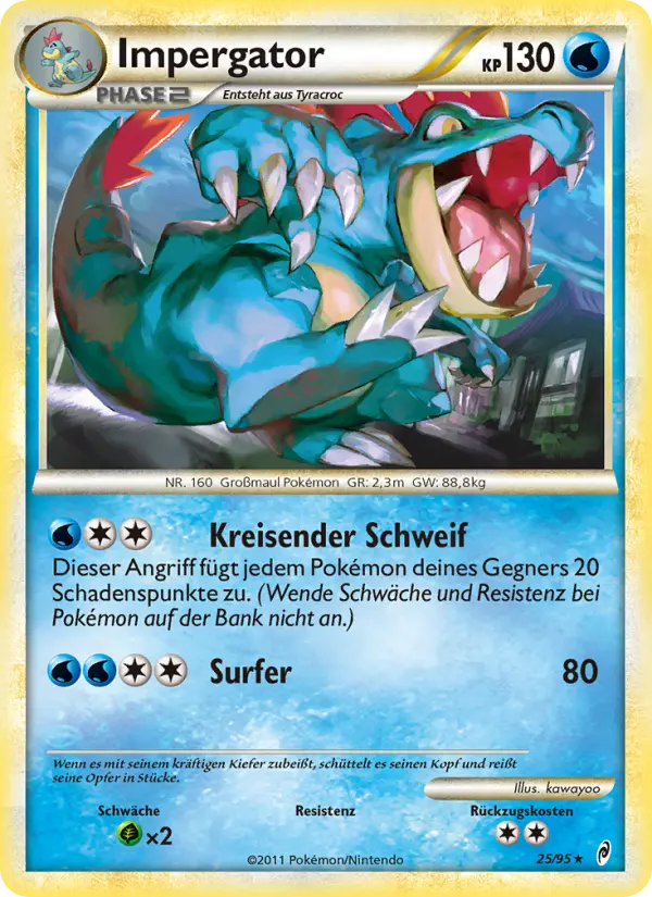 Feraligatr (German)
