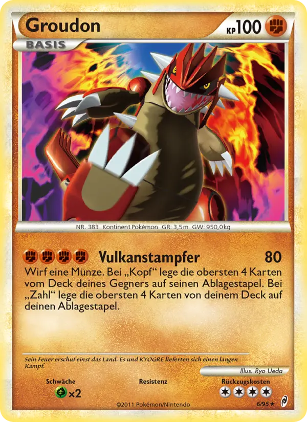 Groudon card image