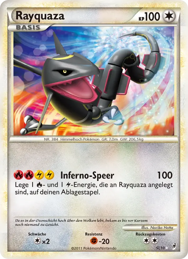 Rayquaza card image