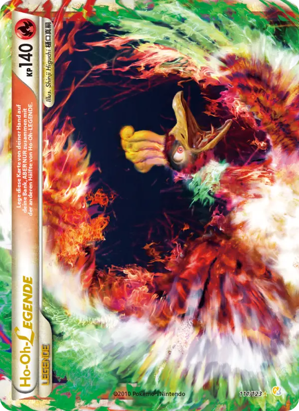 Ho-Oh LEGENDE card image