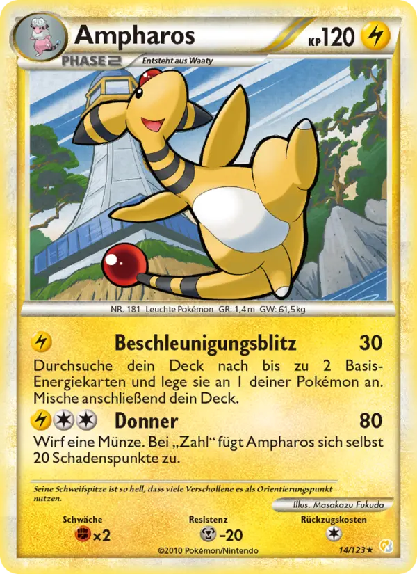 Ampharos card image