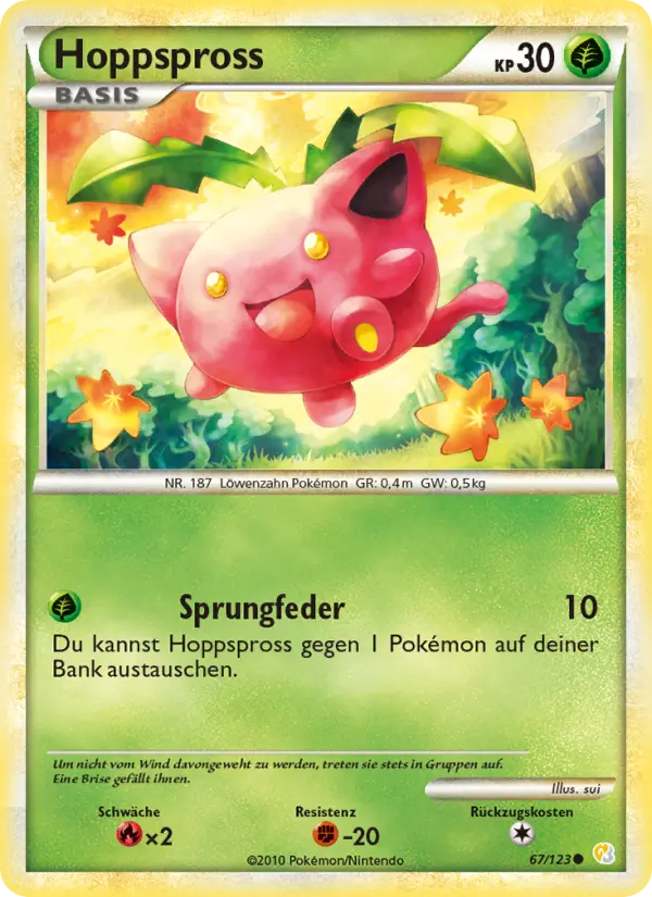 Hoppspross card image