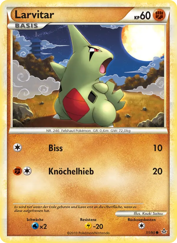 Larvitar card image
