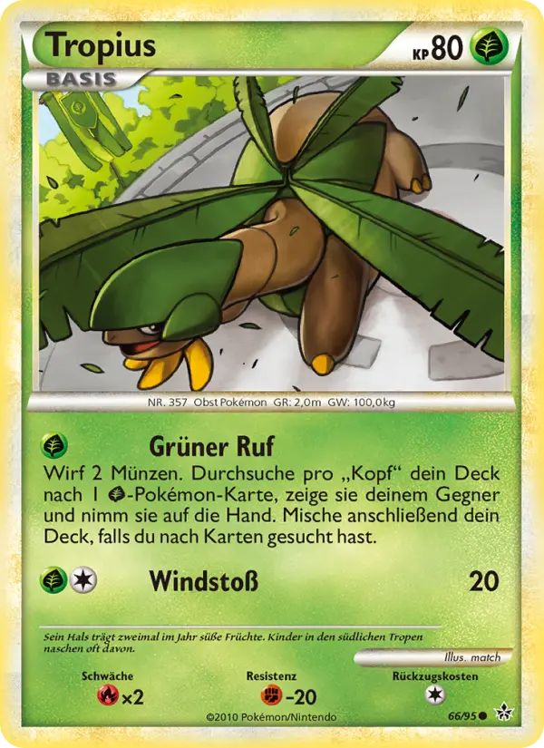 Tropius card image