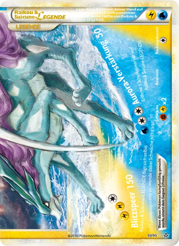 Raikou & Suicune LEGEND (German)
